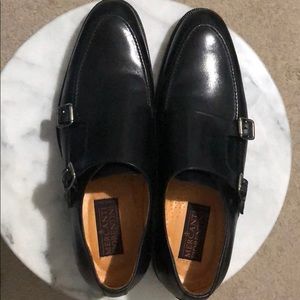 Men’s Black Leather Italian Shoes
